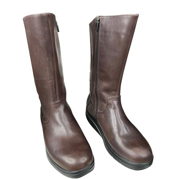 MBT Women’s Pomoja Brown Leather Vibram Riding Boot Size US 8-8.5 - Picture 5 of 13